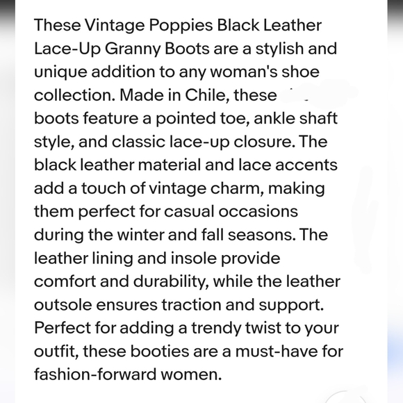 Black Lace-Up Ankle Boots - Picture 11 of 11